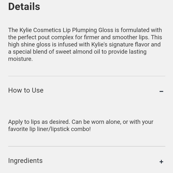 MINI KYLIE COSMETICS PLUMPING HIGH GLOSS. - Picture 3 of 3